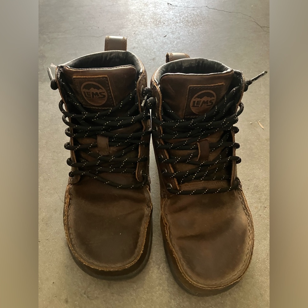 Men’s Lems Waterproof Boulder Boot - 8.5 - Weathered Umber